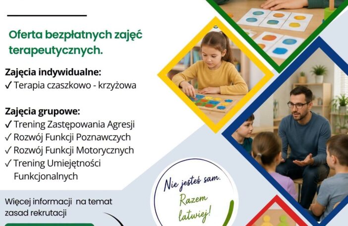 NOWY PROJEKT DLA DZIECI I MŁODZIEŻY Z ZABURZENIAMI ROZWOJU